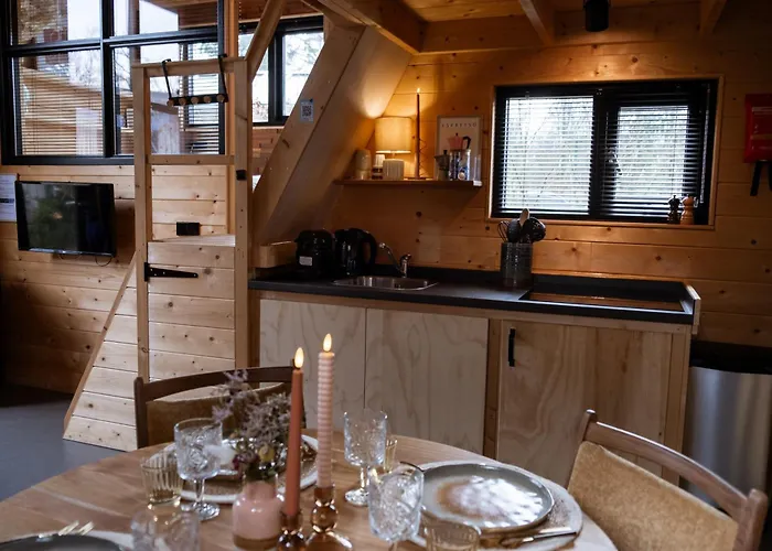 Casa de Férias Tiny House Mayu - Veluwe Airco 4 Persons